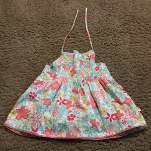 Vintage Gymboree Butterflies halter top Sz XL (6)